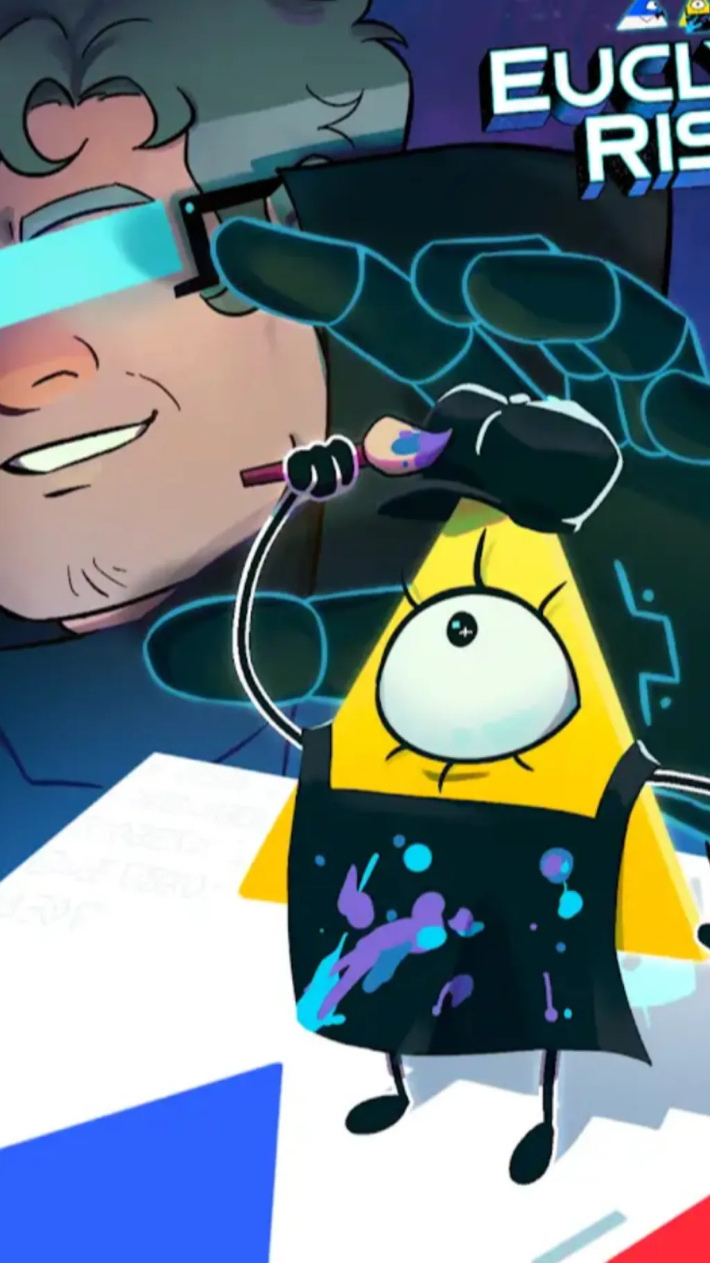 ai character: Euclydia rises background