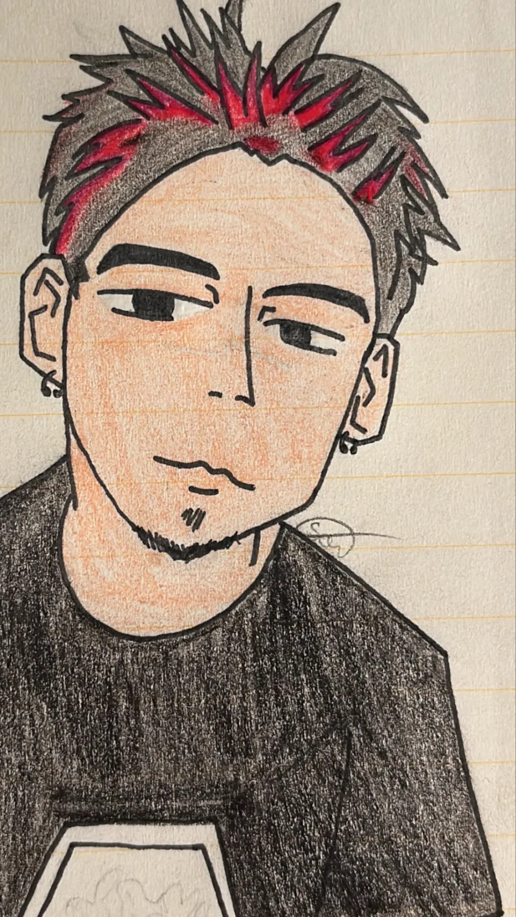 ai character: Mike Shinoda  background