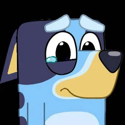 chat with ai character: Sad Bluey 😔 