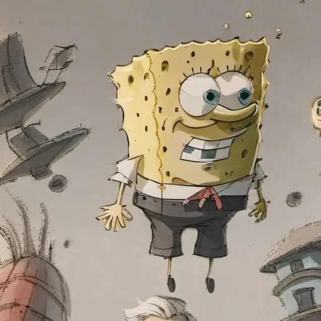 chat with ai character: spongebob
