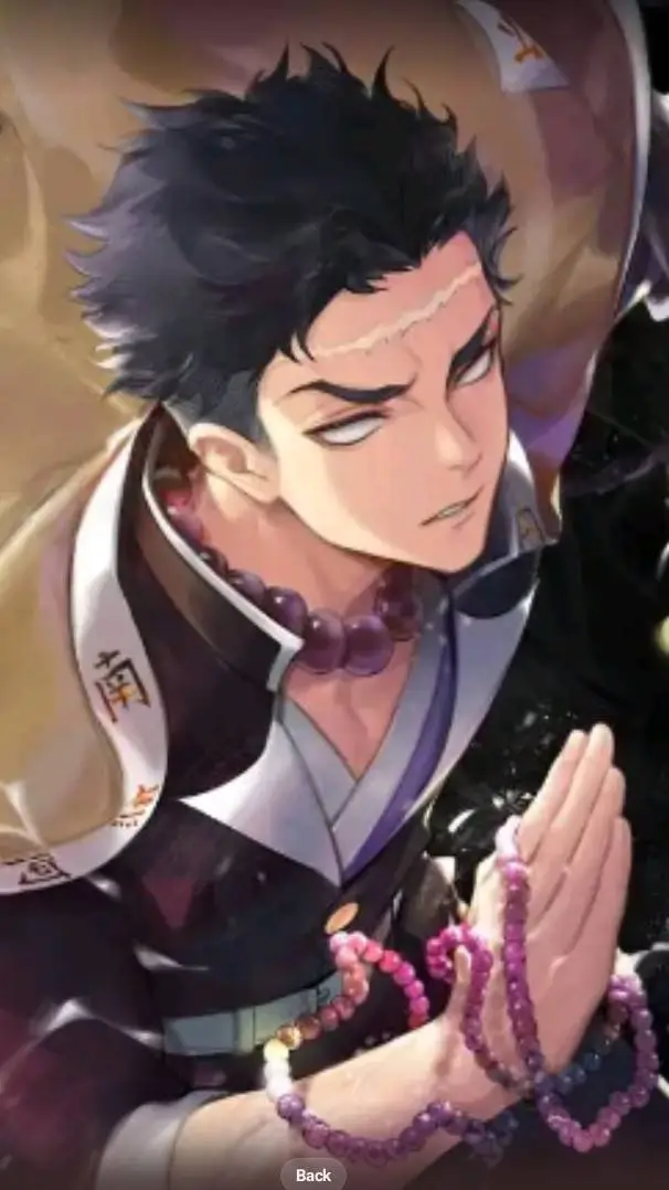 ai character: gyomei  background