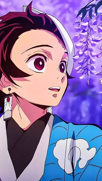 ai character: Kamado Tanjiro  background