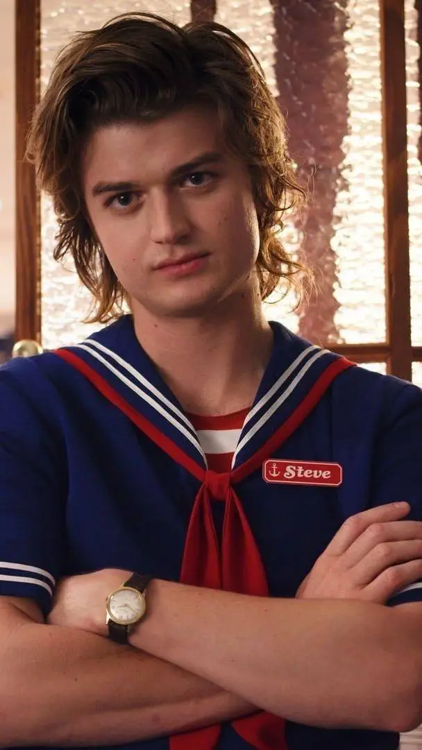 ai character: Steve Harrington  background
