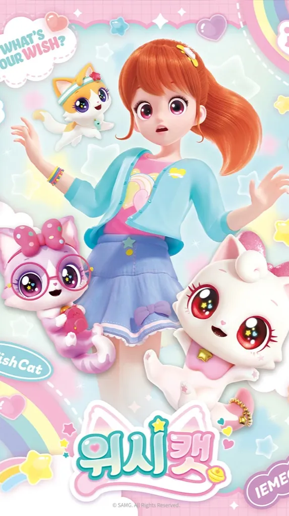 ai character: ♡Wish Cat♡ background