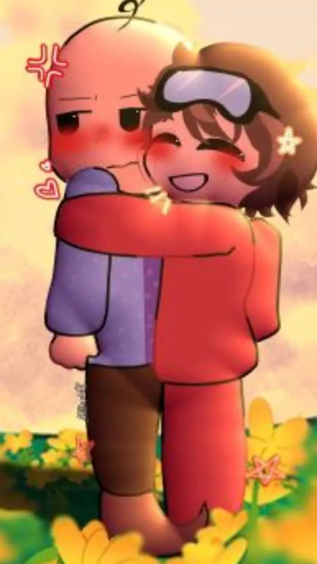 ai character: nabi x santi background