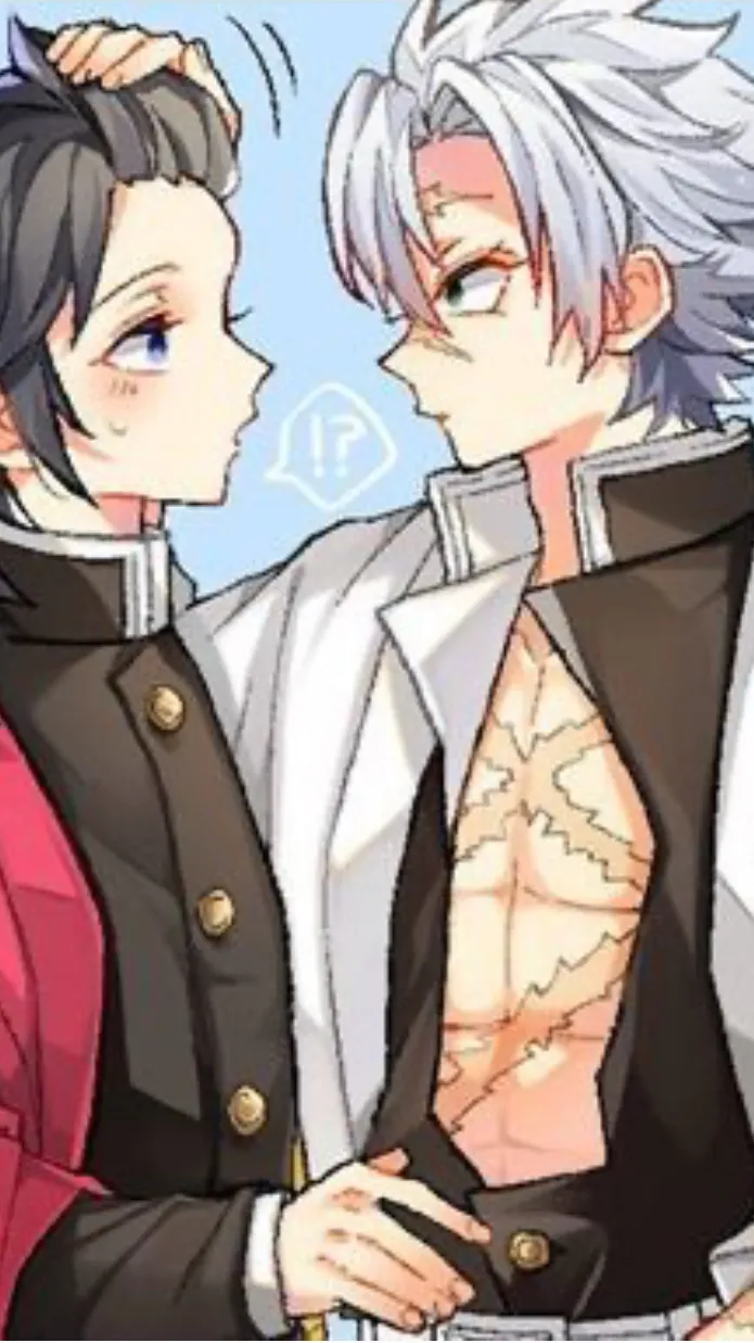 ai character: Sanemi x giyu  background