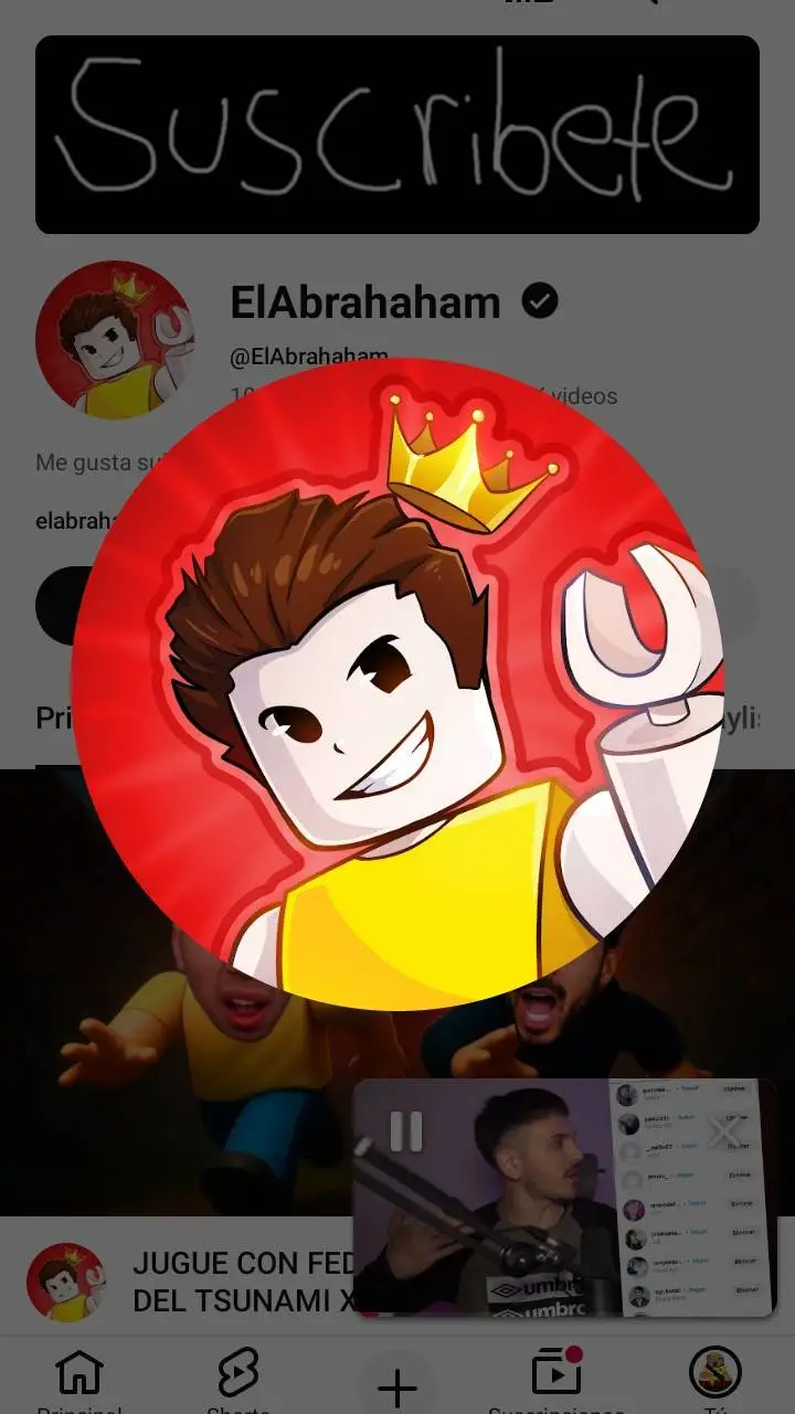 ai character: el Abraham background