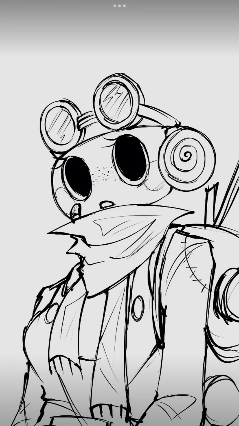 ai character: dandys world:) background