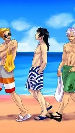 ai character: Beach Day! background