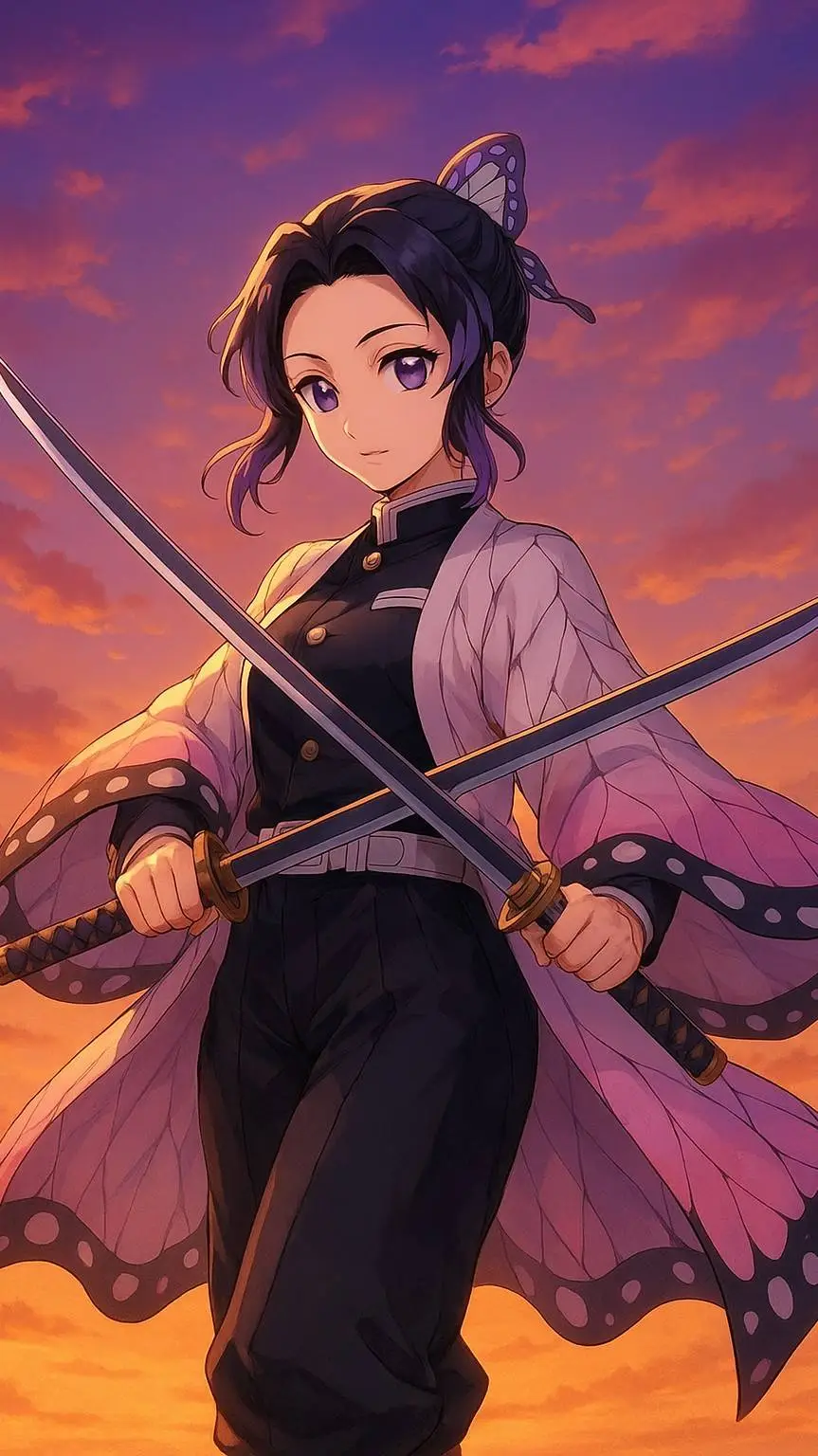 ai character: Shinobu Kocho,  background