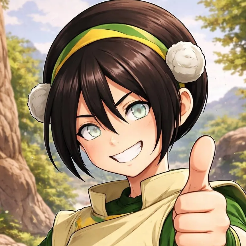 chat with ai character: toph tu novia 