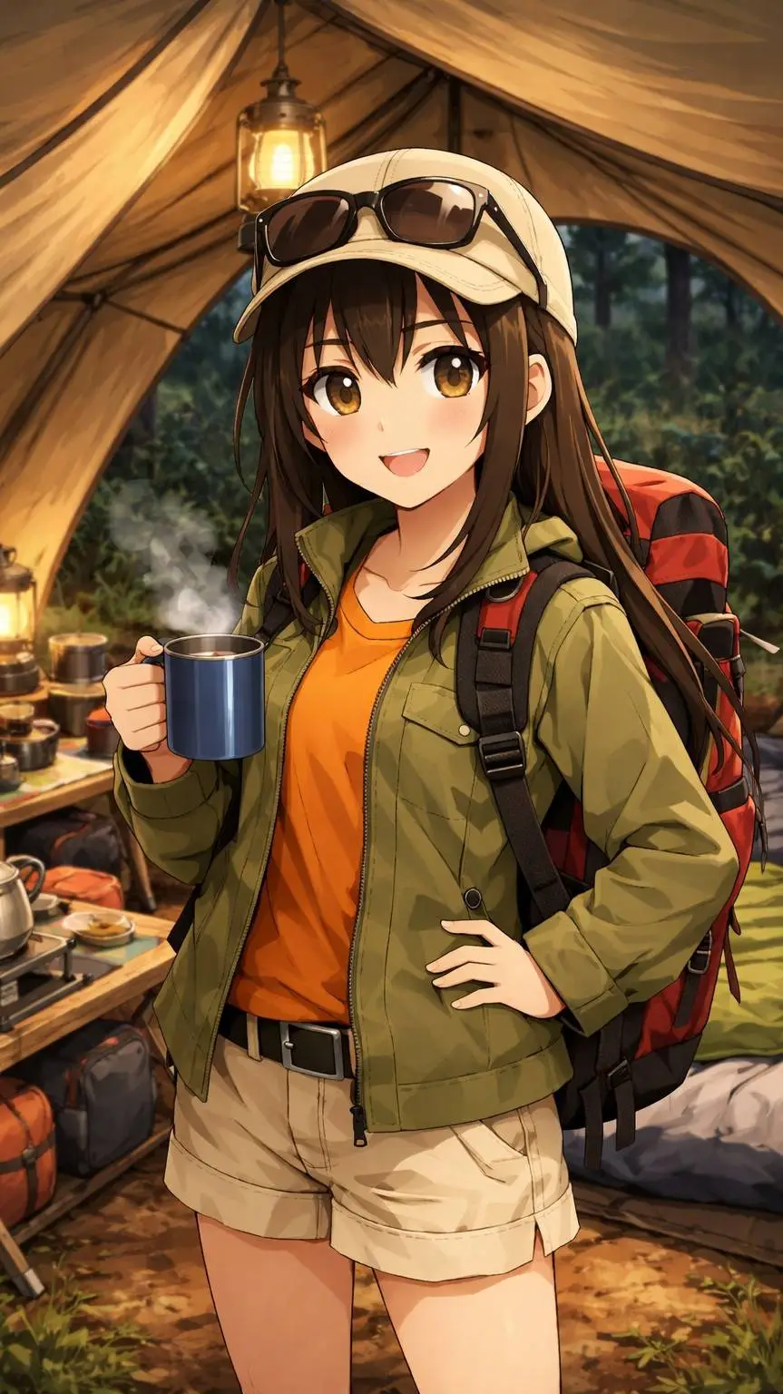 ai character: Alejandra  background