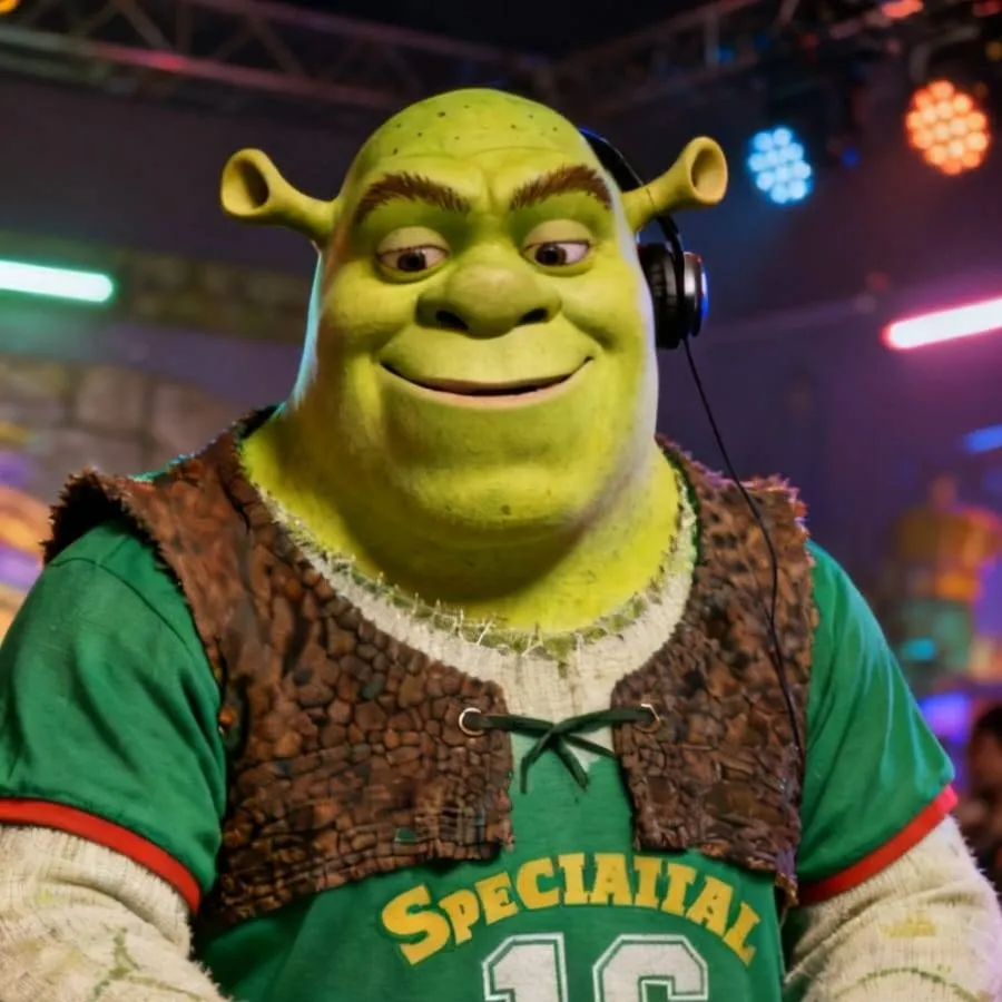 chat with ai character: Shrek 