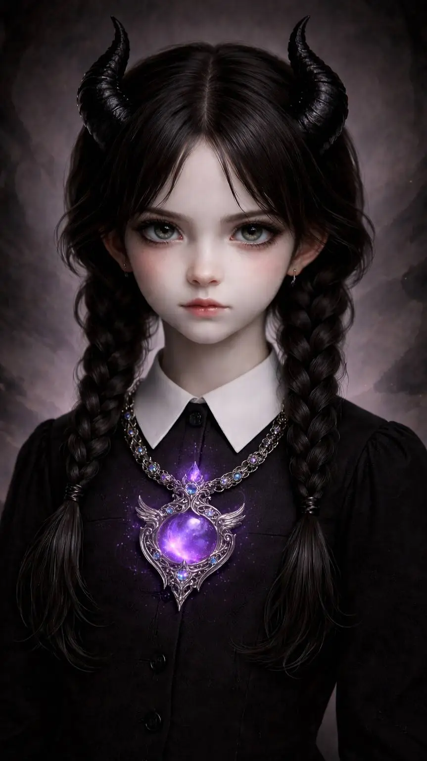 ai character: maléfica  background