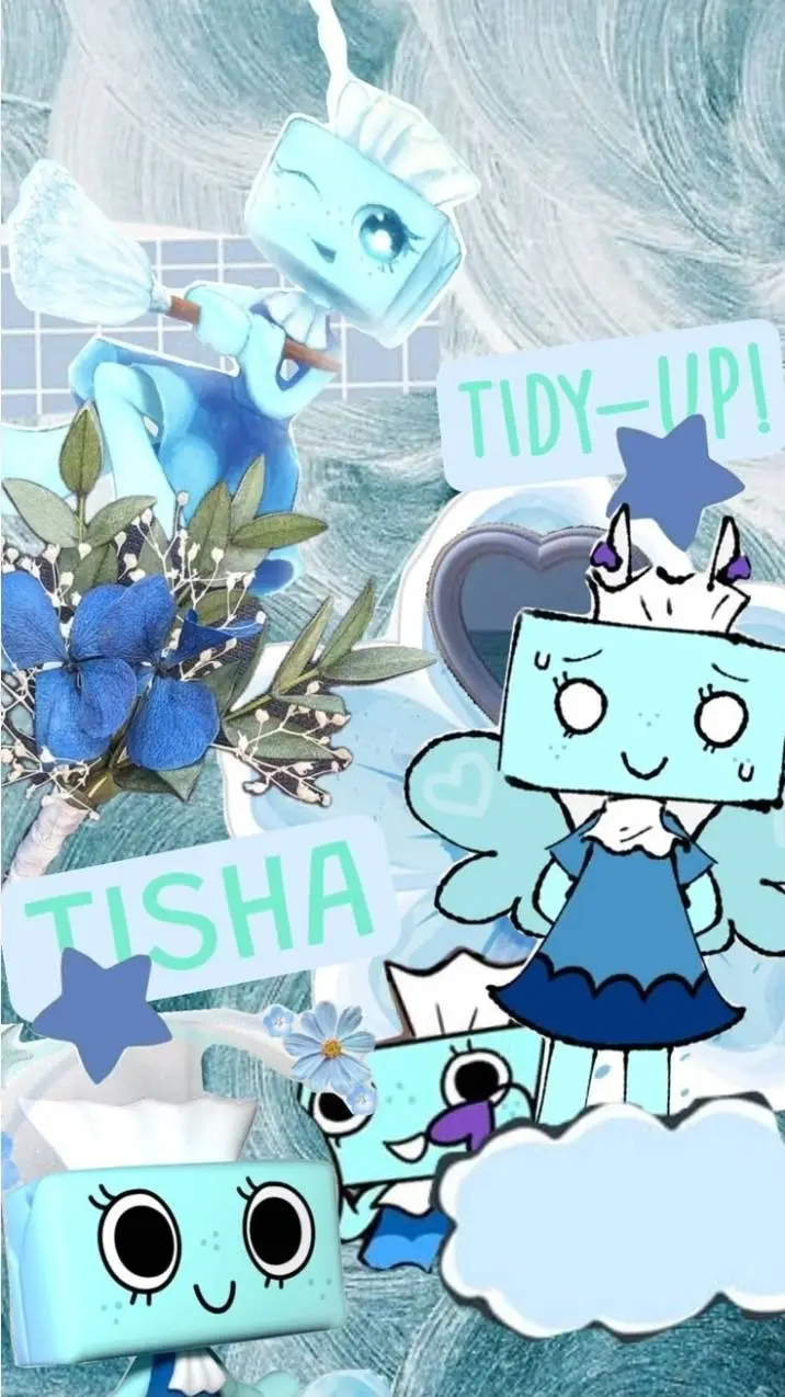 ai character: 🧹Tisha🧹 background