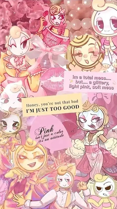 ai character: Glisten background