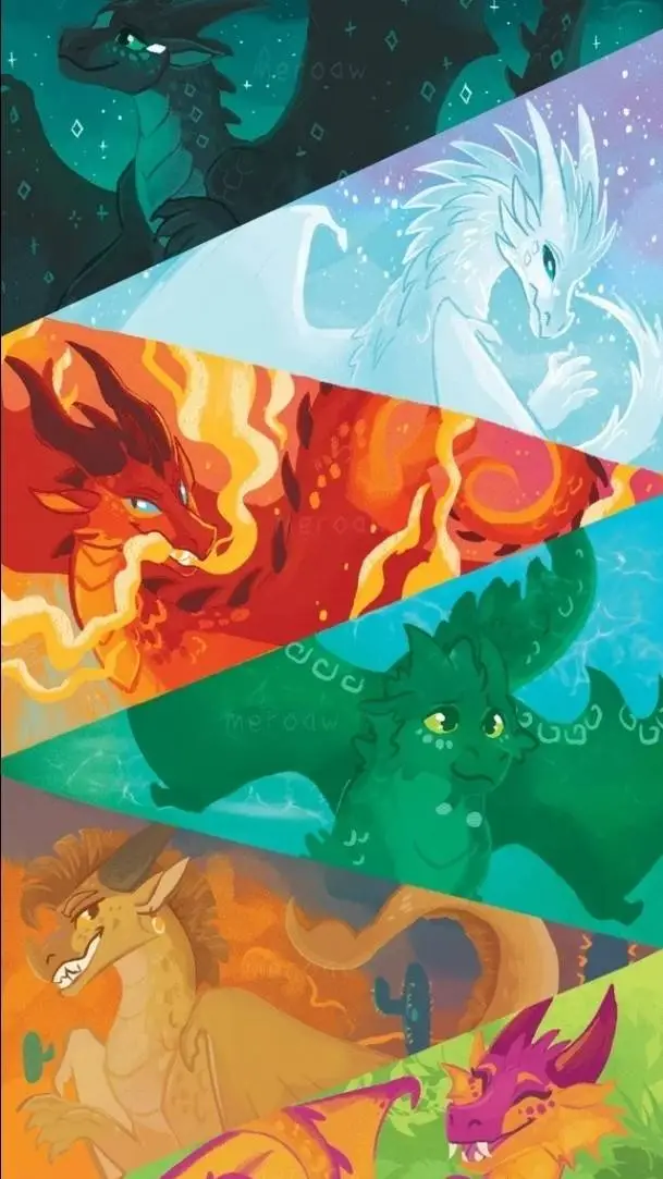 ai character: 🌟 Wings Of Fire 🌟 background