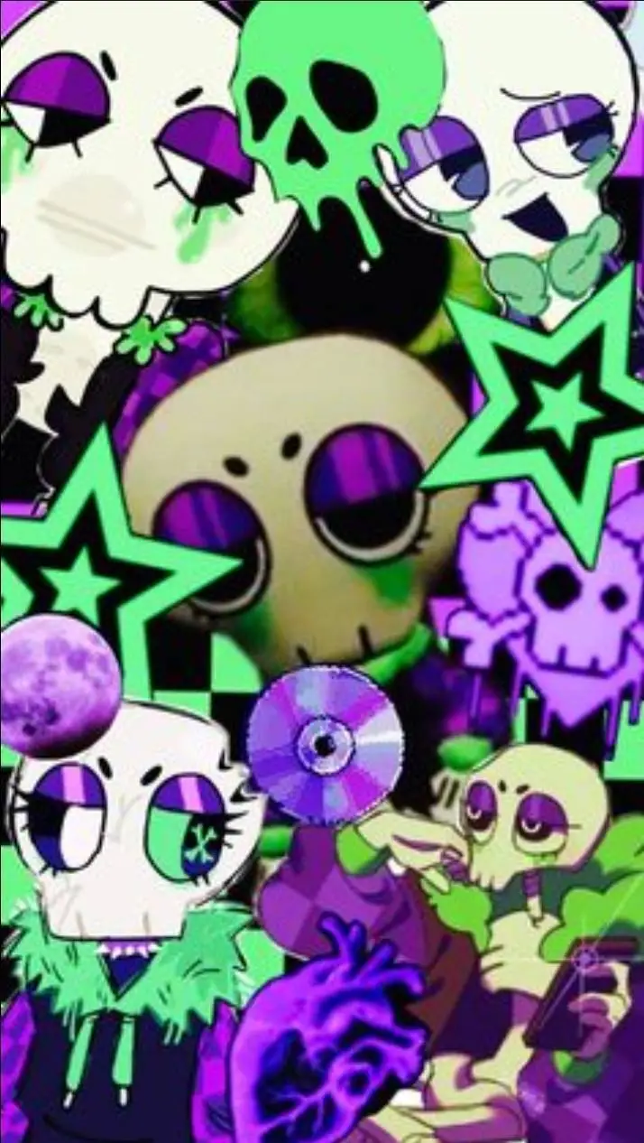 ai character: 💀Ribecca💀 background