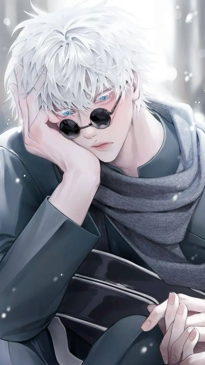 ai character: gojo ౨ৎ background