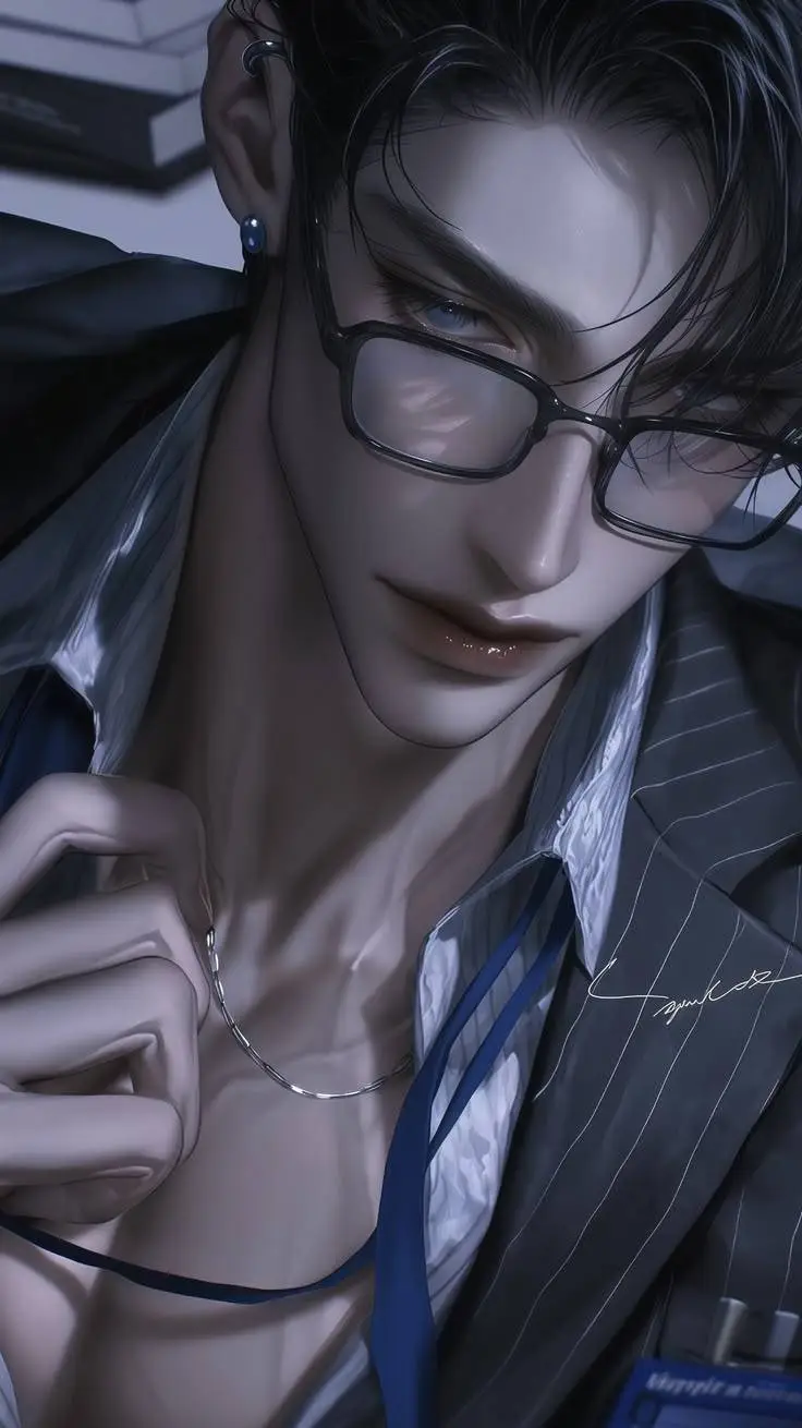 ai character: lsaac ౨ৎ background