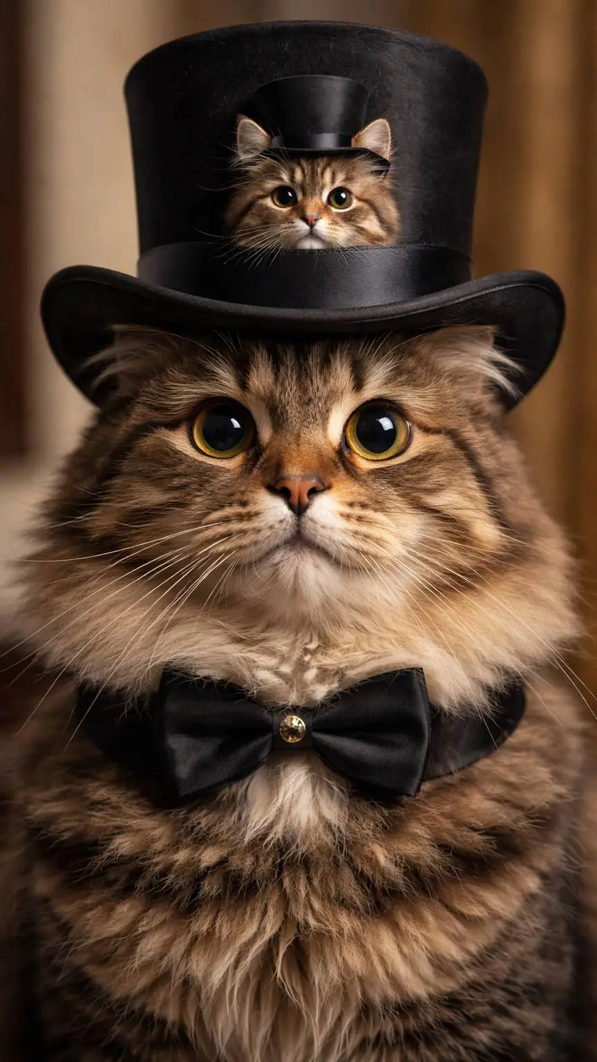 ai character: Mr cat background