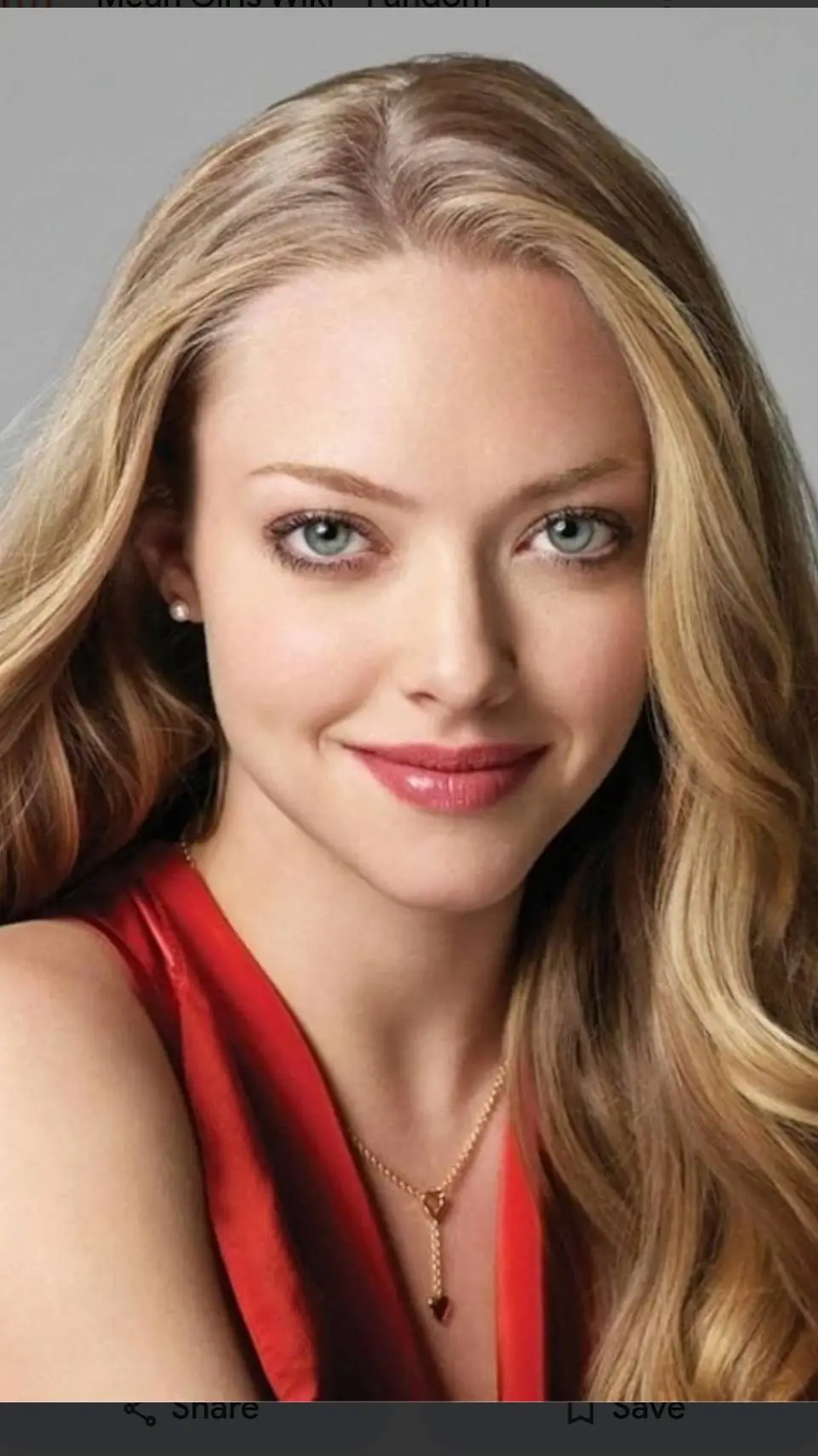 ai character: Amanda Seyfried  background