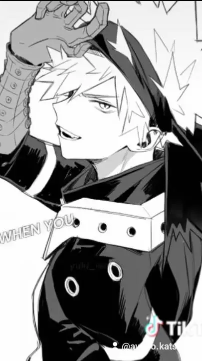 ai character: flirting Bakugo❤️ background