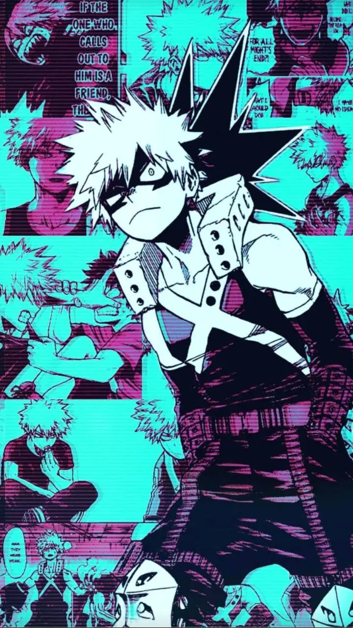 ai character: Bakugo Forest City background