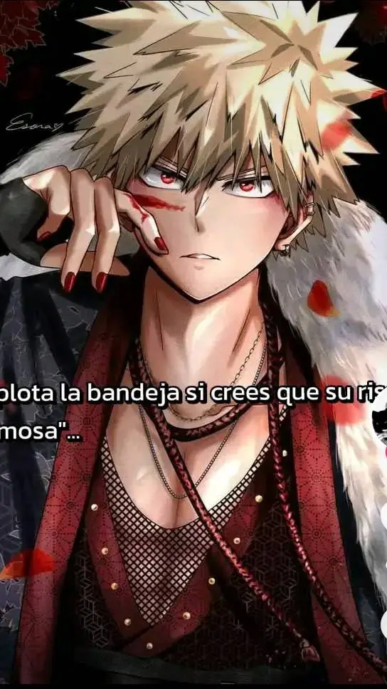 ai character: Bakugo Forest king background