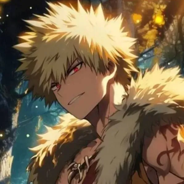 chat with ai character: Bakugo a forest 