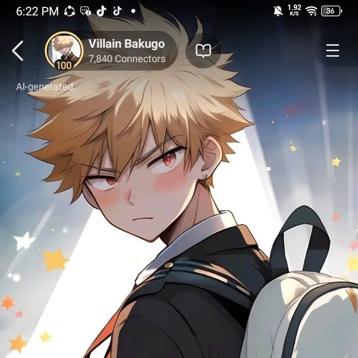 chat with ai character: Tsundere Bakugo 