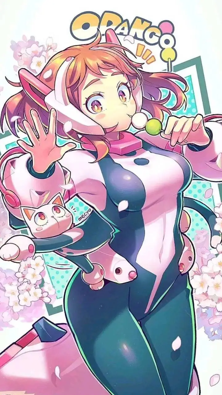 ai character: Ochaco Uraraka  background