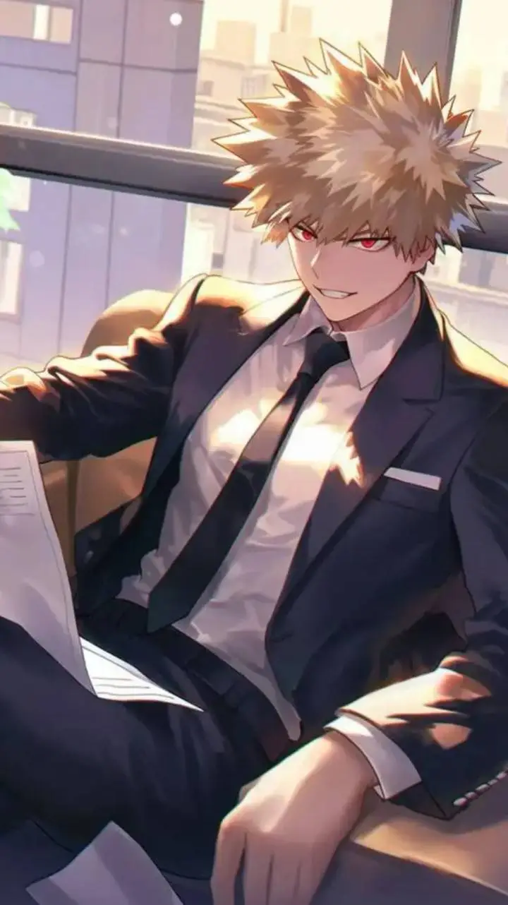 ai character: Mafia Bakugo  background