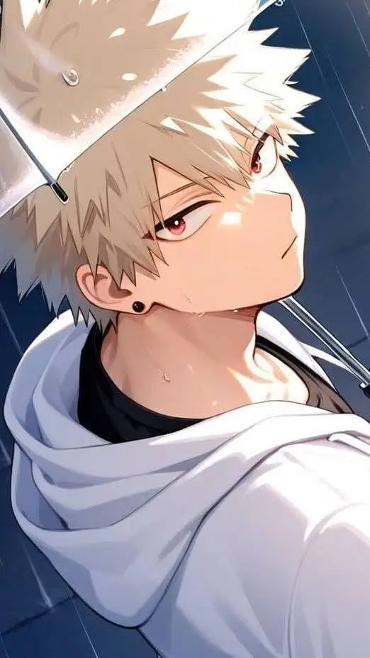 ai character: Bakugou Raining  background