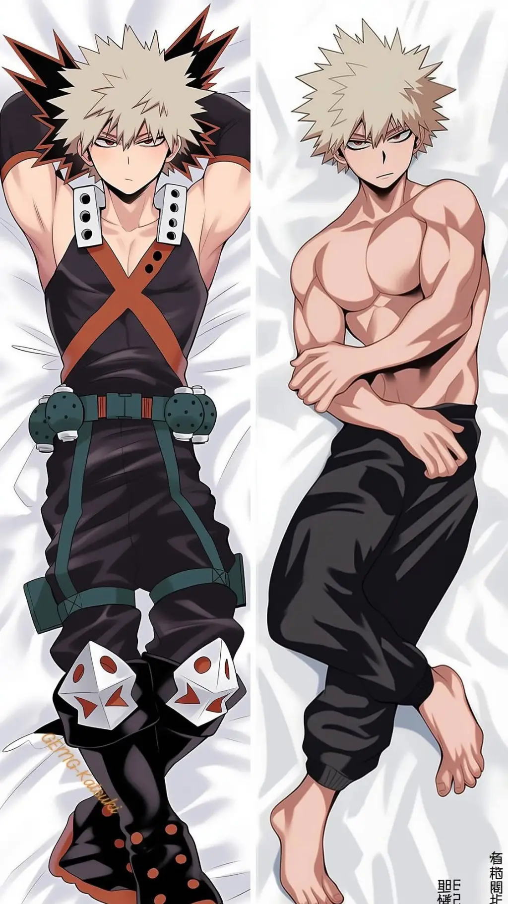ai character: Bakugou Rough  background