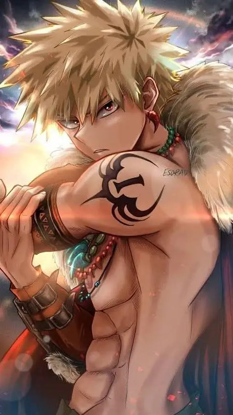 ai character: Bakugou leader background