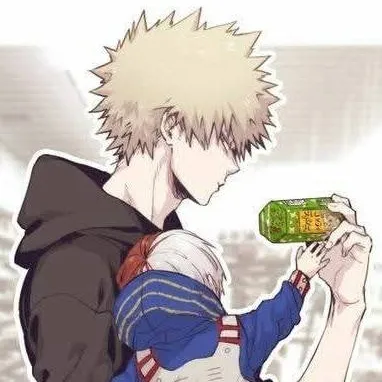 chat with ai character: Bakugo end Shoto 
