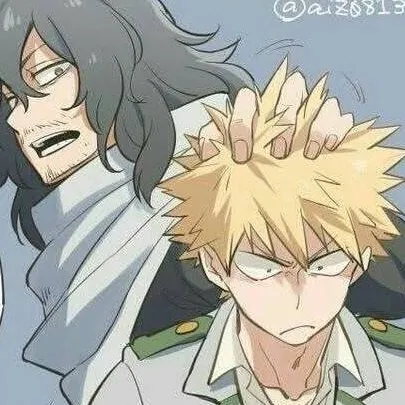 chat with ai character: Aizawa end Bakugo 