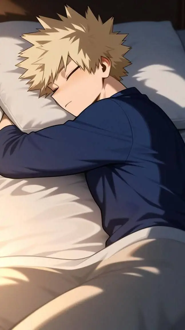 ai character: 💣🧡Sleep Bakugo🧡💣 background
