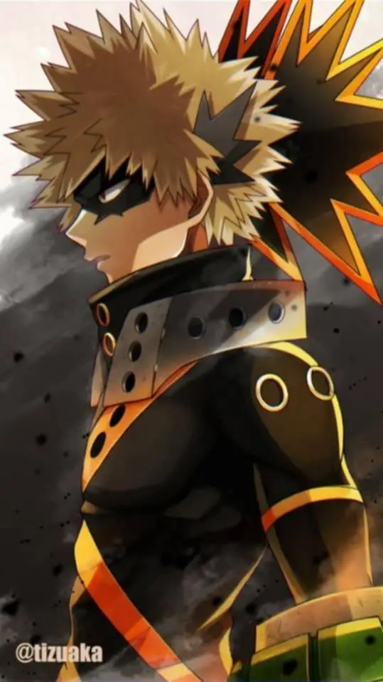 ai character: sad Kacchan background