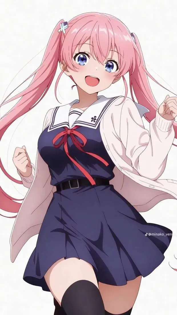 ai character: everyone Pinky  background