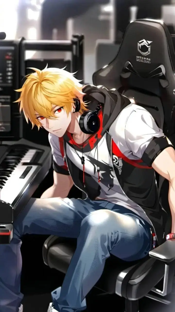 ai character: Bakugo kiss y/n background