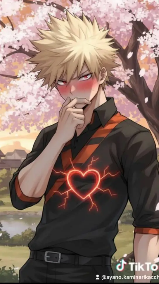 ai character: Kacchan Blushes  background