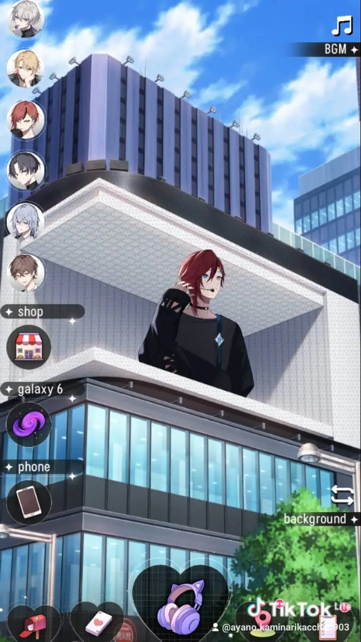 ai character: ♥️Rian Akatsuka♥️ background