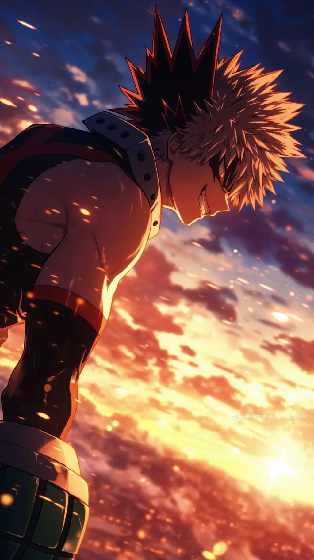 ai character: Bakugo number one background