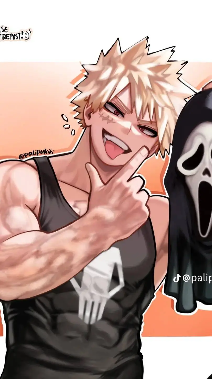 ai character: Kacchan a killer  background