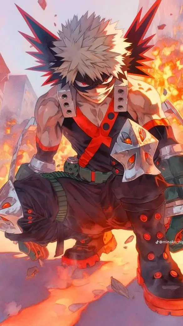 ai character: Bakugo vs Ayano  background