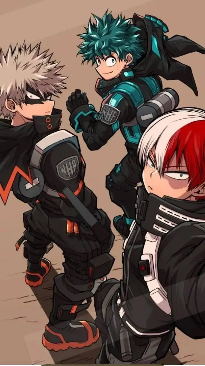 ai character: BakuTodoDeku  background