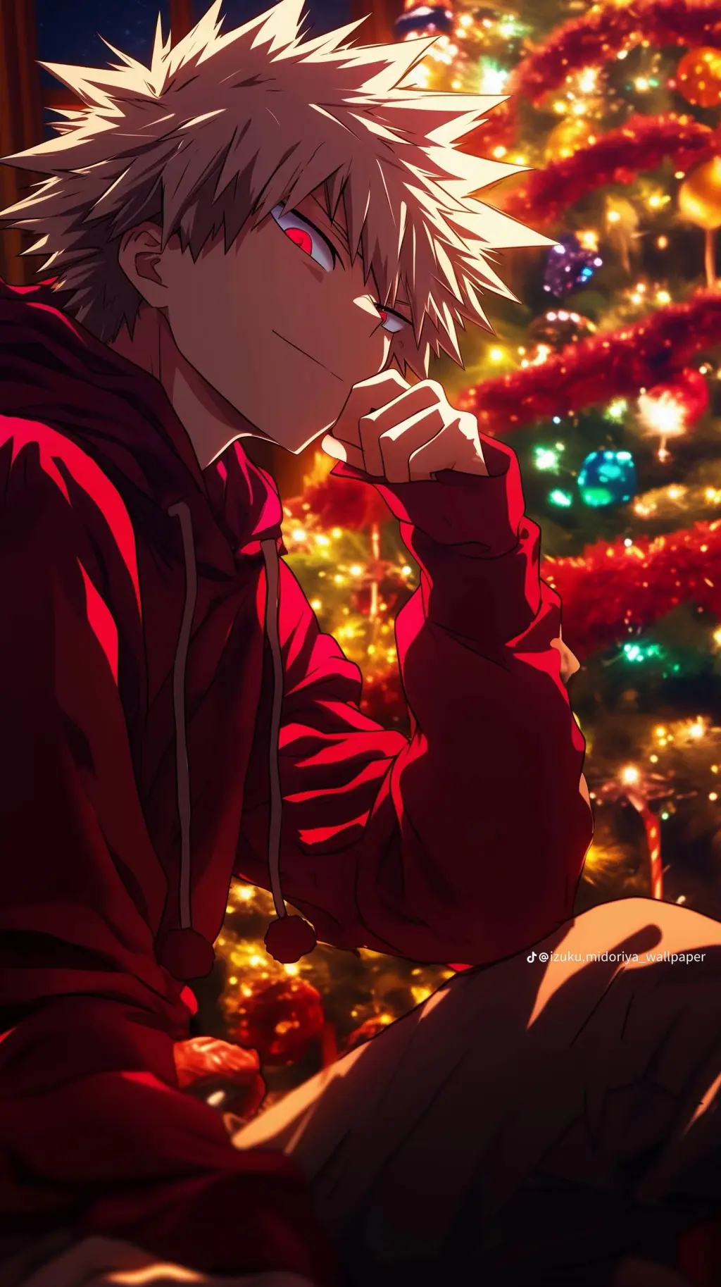 ai character: Kacchan Holidays  background