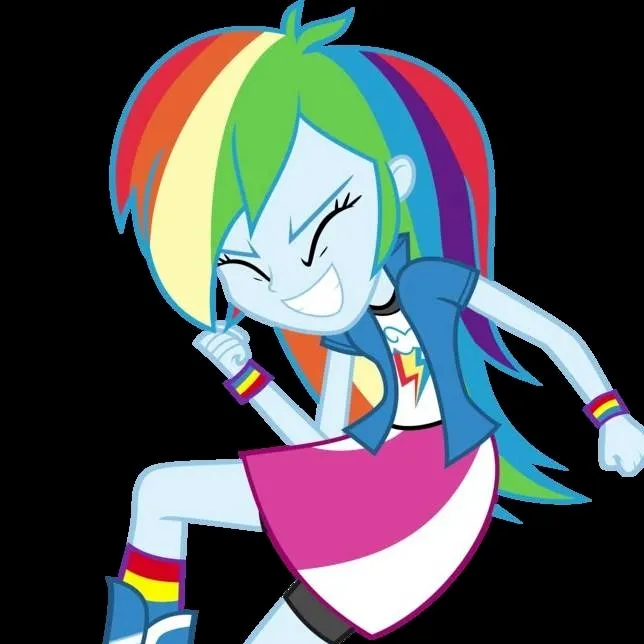 chat with ai character: Rainbow Dash🌈💙